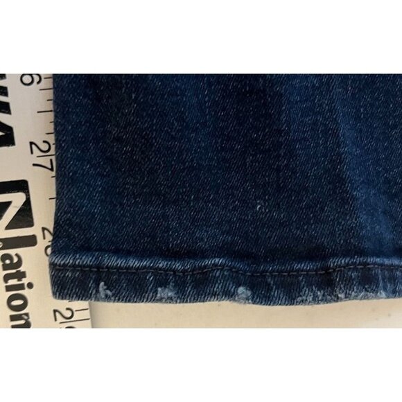 Calvin Klein Mens Straight Leg Jeans W34 XL30 Dark Blue Denim - Picture 8 of 10